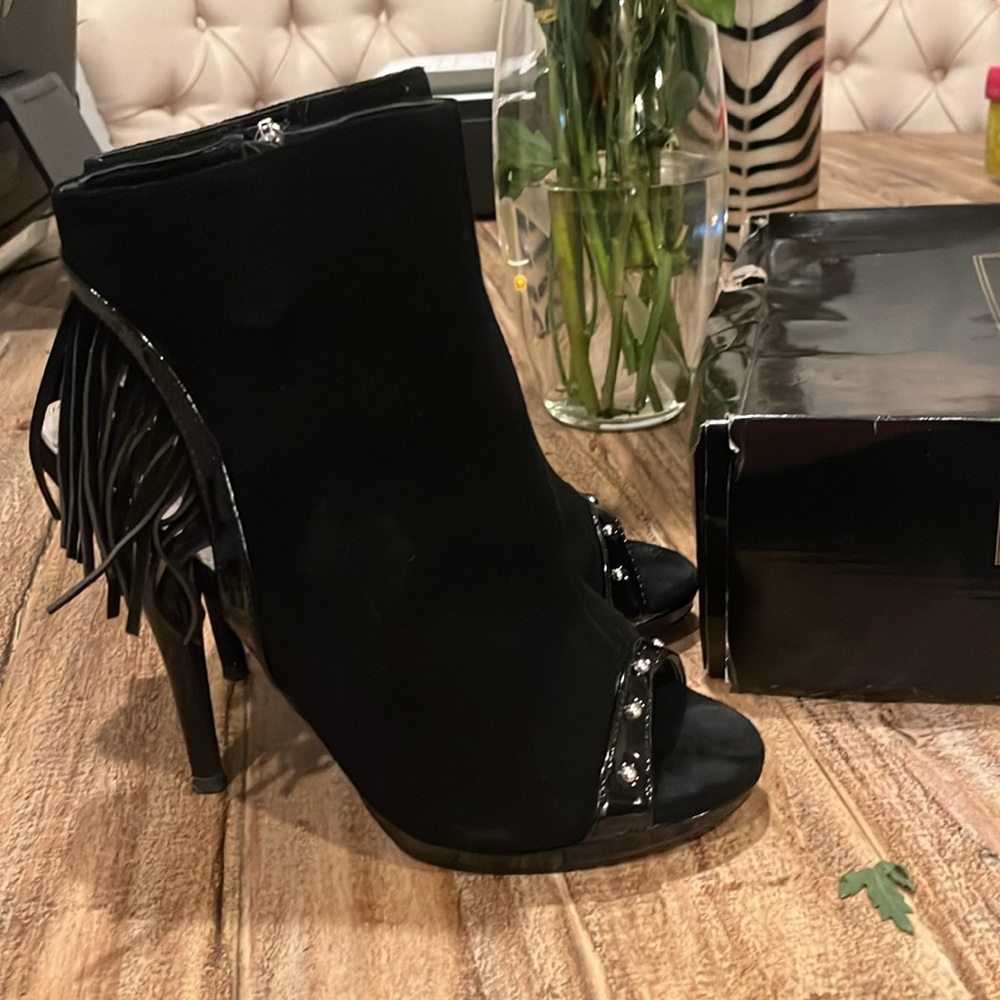 Suede Booties - Picture 4 of 4